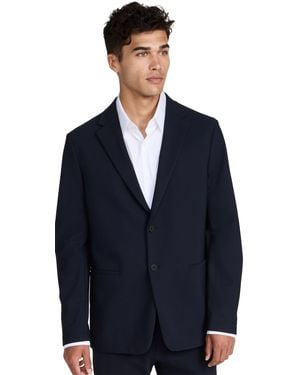 Theory Clinton Precision Ponte Blazer - Blue