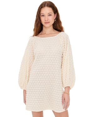 Arianne Elmy Cotton Good Luck Dress - Natural