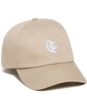 Quiet Golf Monogram Dad Cap - White
