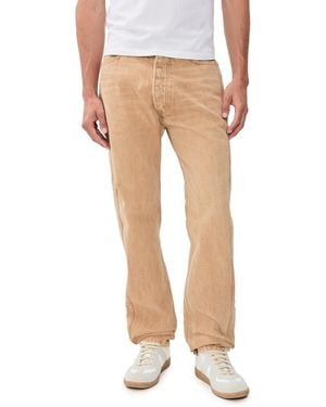 Rhude 90S Traxedo Denim Jeans - Natural