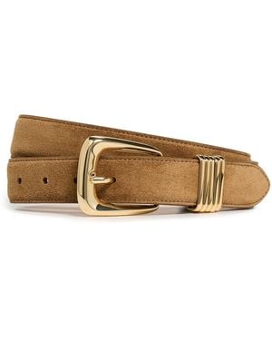 Veronica Beard Suede Harness Belt - Multicolour