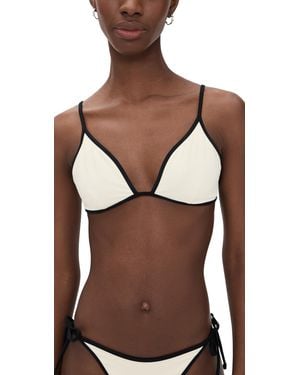 Onia Aimee Bikini Top - Brown