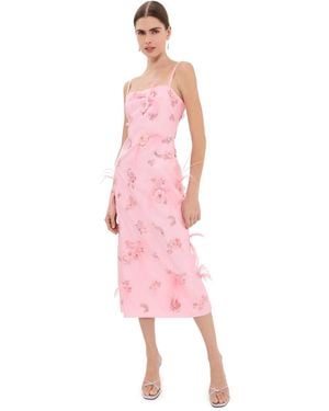 Azeeza Kye Midi Dress - Pink