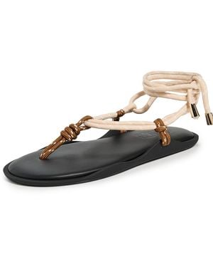 FLOWZE Flo Twin Rope Sandals - Black