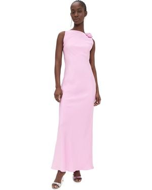 Runaway the Label Zurina Low Back Maxi Dress - Pink