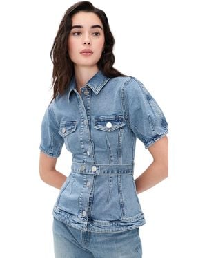 ALIGNE Jette Denim Shirt - Blue