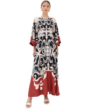 La DoubleJ Long Sorella Dress - Red