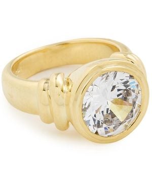 Shashi Pinky Ring - White