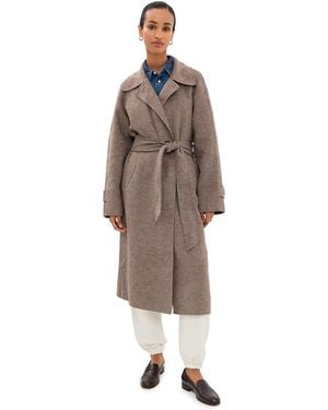 Varley Tomlinson Belted Long Coat - Multicolour