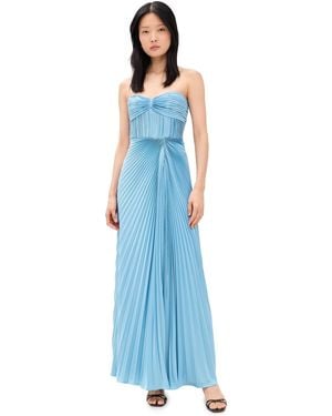 AMUR Joyceann Sweetheart Gown - Blue