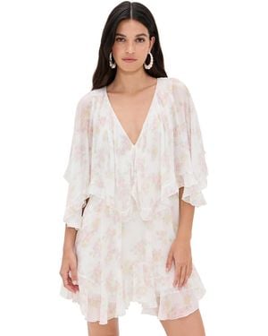 LoveShackFancy Avaline Dress - White