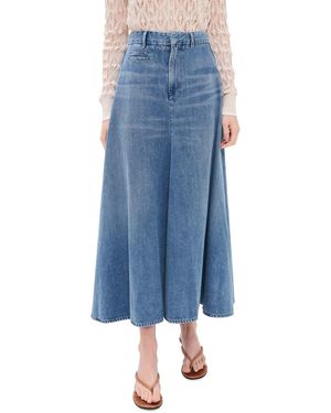 Citizens of Humanity Effie Maxi Skirt - Blue