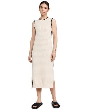 Varley Dwight Tank Knit Dress - Natural
