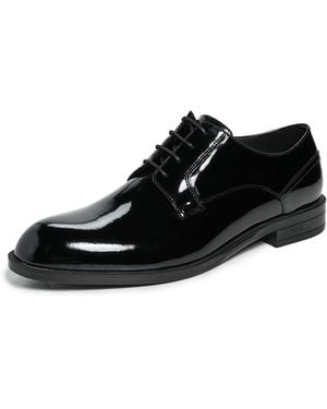 BOSS Tayil Patent Leather Derby Shoes - Black