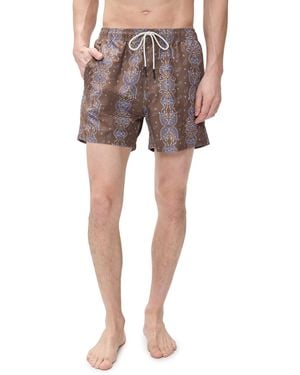 Oas Itaca Swim Shorts 5 - Brown