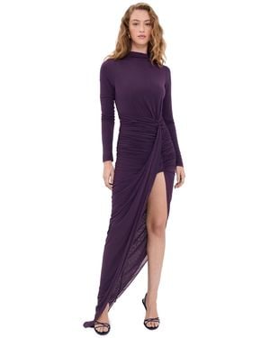 Ronny Kobo Sera Dress - Purple