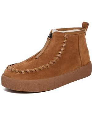 INTENTIONALLY ______ Tam Tam Booties - Brown