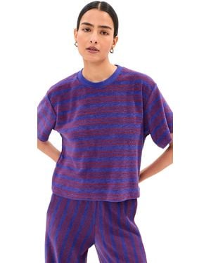 Le Bos Poppy Tee - Purple