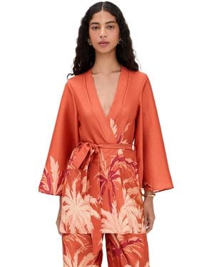 Diarrablu Mini Kimono Coverup - Orange