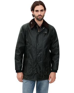Barbour Beaufort Wax Jacket - Black