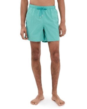 Bather Solid Swim Trunks 5 - Blue