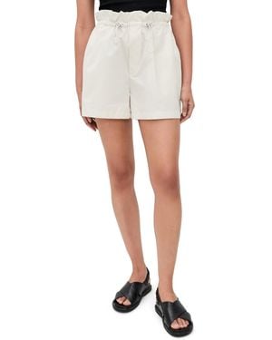 Agolde Lydia Shorts - White