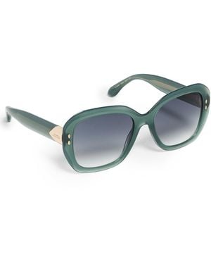 Isabel Marant Hexagonal Sunglasses - Blue