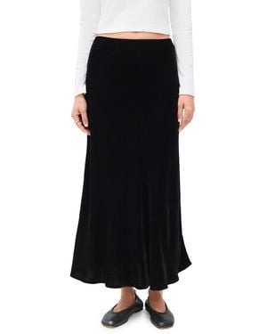 Velvet Felicity Skirt - Black