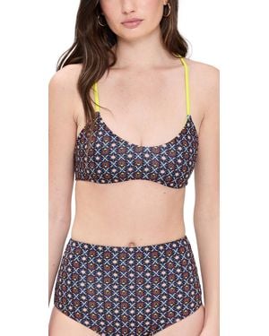 The Great The Reversible Bikini Top - Black