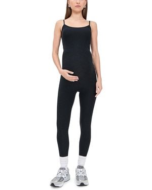 Beyond Yoga Spacedye Uplevel Maternity Jumpsuit - Black
