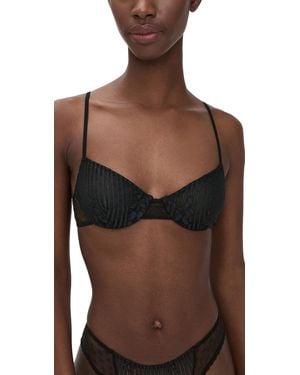 Only Hearts Dear Evelyn Underwire Bra - Black