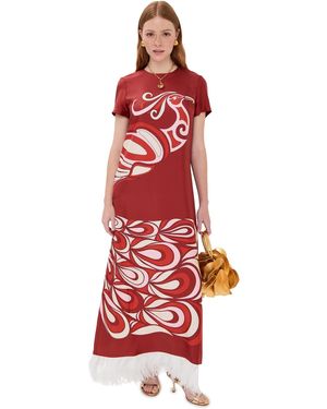 La DoubleJ Swing Dress - Red