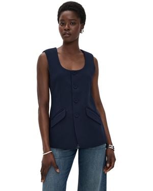 FAVORITE DAUGHTER The Diana Vest - Blue