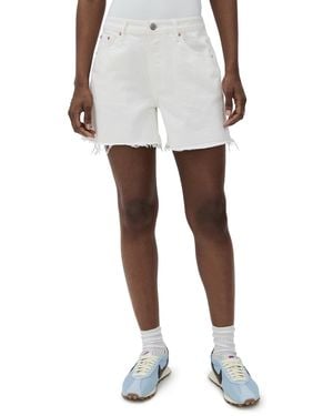 PARKE Long Baggy Shorts - White