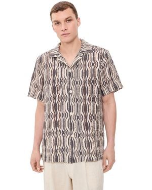 Oas Zefi Cuba Shirt - Blue
