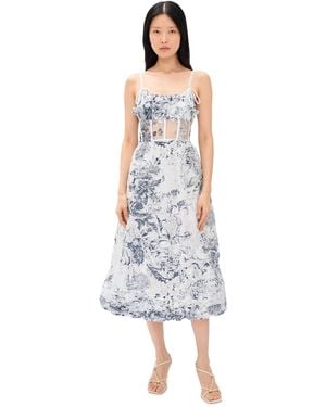 En Saison Cyrus Midi Dress - White