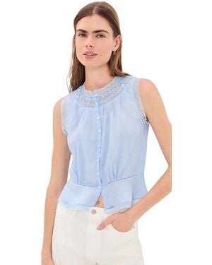 Alex Mill Collette Top - Blue