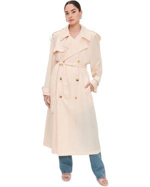 Wardrobe NYC Closet. Nyc Technical Trench Coat - Natural