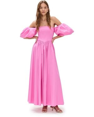 Caroline Constas Christina Gown - Pink