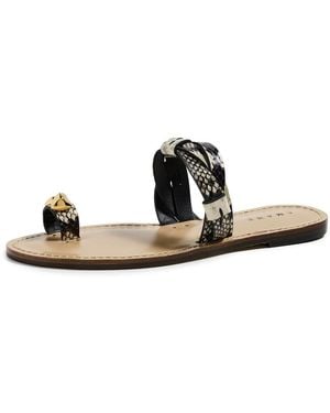 Amanu The Lagos Sandals - Black
