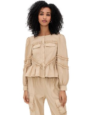 Cinq À Sept Kumiko Jacket - Natural