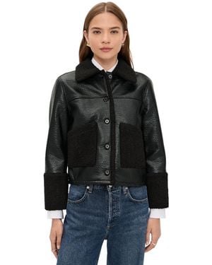 Rails Dria Faux Leather Jacket - Black