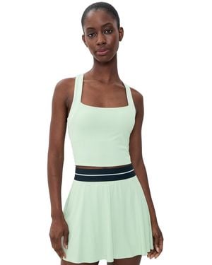 Rhone Lightspeed Court Longline Bra - Green