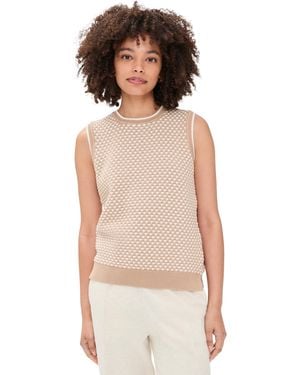 Varley Jenson Fair Isle Tank Top - Gray