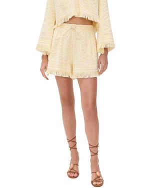 Zimmermann Coco Toweling Shorts - Natural