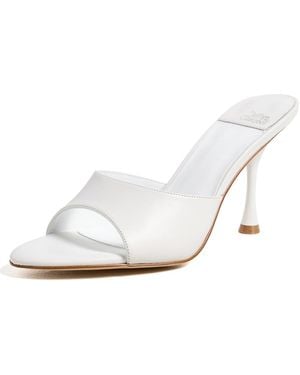 Jeffrey Campbell Agent Mules - White