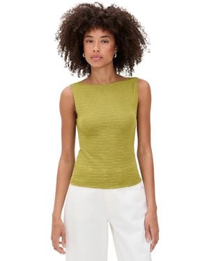 Reformation Dusk Knit Top - Green