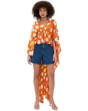 Busayo Temidayo Top - Orange