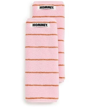 Homeys Face Towels 2 Pack - Pink