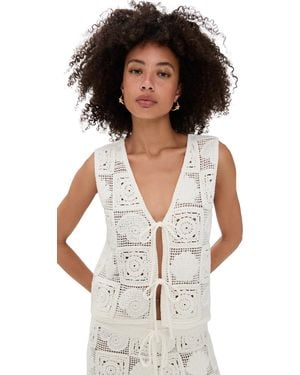 Rails Paz Top - White